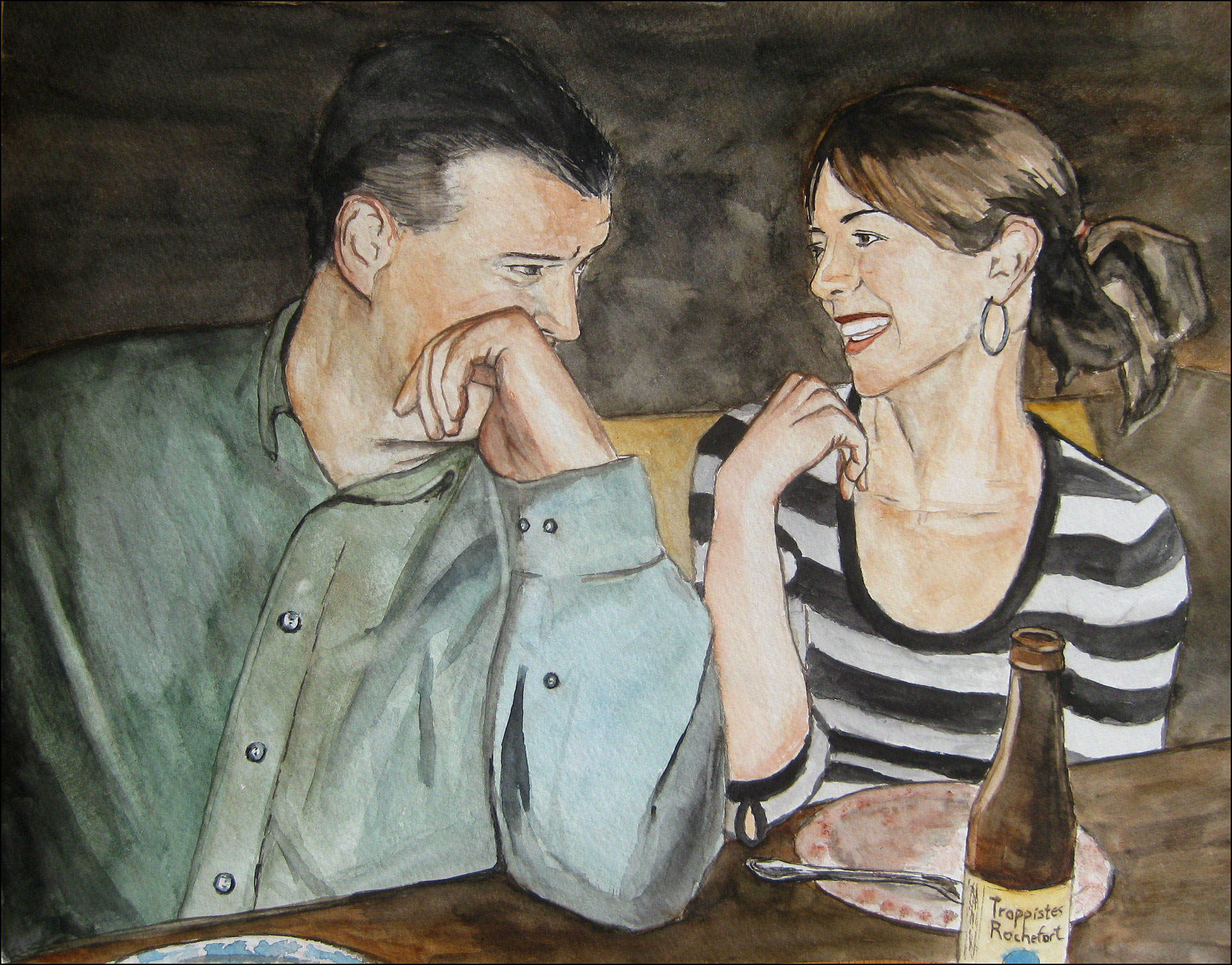Mike and Tiffany at Publican'