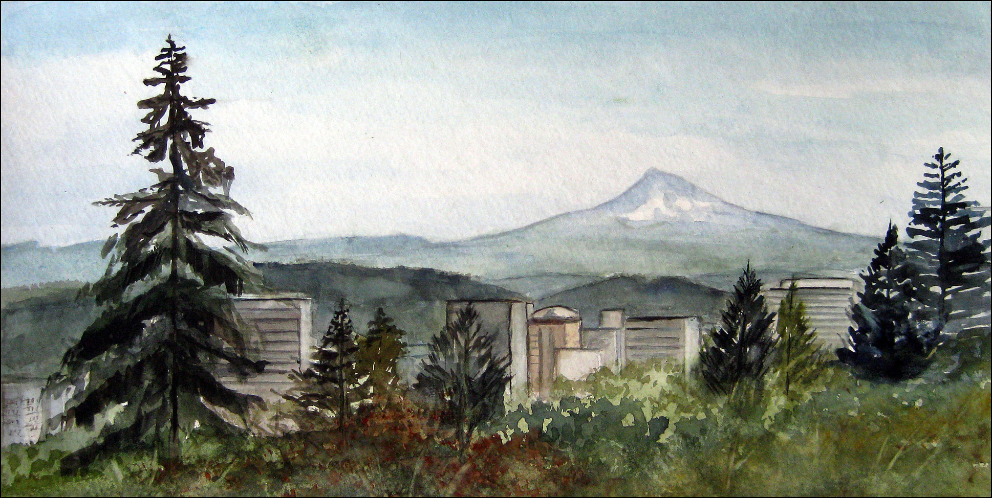 Mount Hood in August