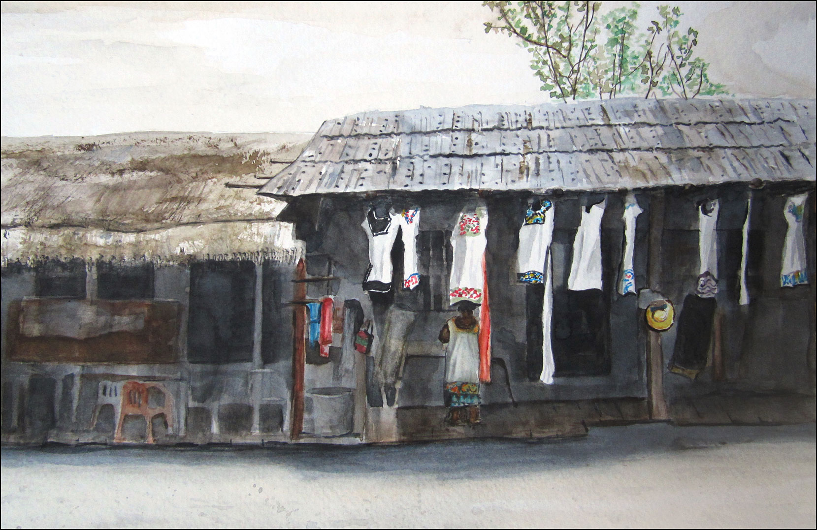 Roadside Stand On The Way To Coba