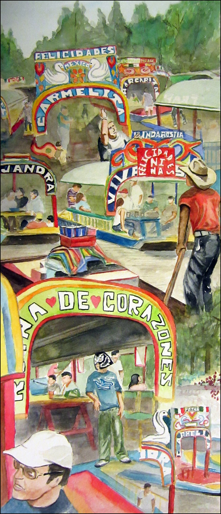 Mothers Day, Xochimilco
